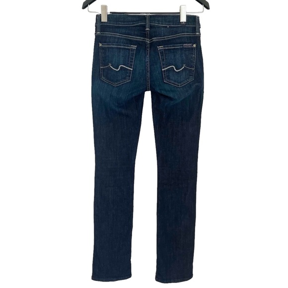 Seven 7 For All Mankind Straight Jeans Premium Denim - Picture 3 of 11